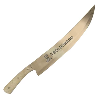 Faca Brutos com Cabo em Osso Bolsonaro 14"- SG em Oferta na Shopee