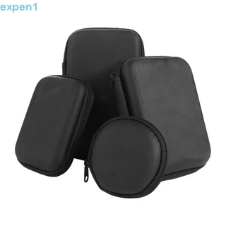 EXPEN EVA Bolsa Com Zíper Estojo De Viagem Protetora Organizadora Portátil Para Moedas Fone De Ouvido Mini De Proteção Carregador De Armazenamento Acessório Cabo De Dados