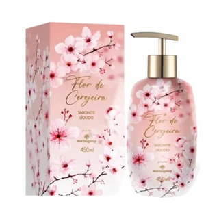 Sabonete Liquido Flor de Cerejeira Mahogany 450ml