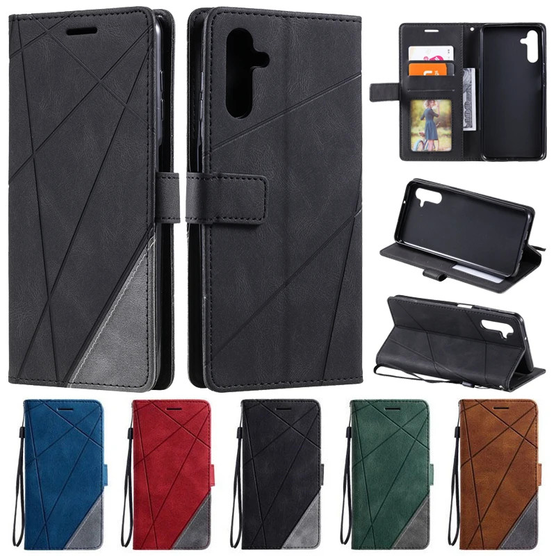 Cover per Motorola Moto G14, Custodia a Portafoglio in Pelle