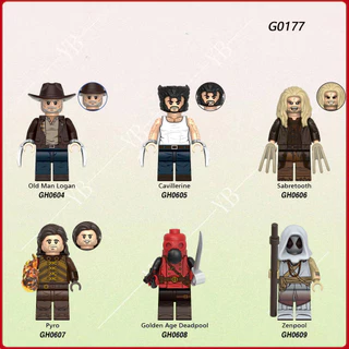 Blocos De Construção Infantis Filme Marvel villains Minifigura Brinquedos Educativos