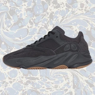 Yeezy700 coco impressão mar sal leite branco preto roxo Primeira Geração Verde Carbono Azul de borracha respirável tênis