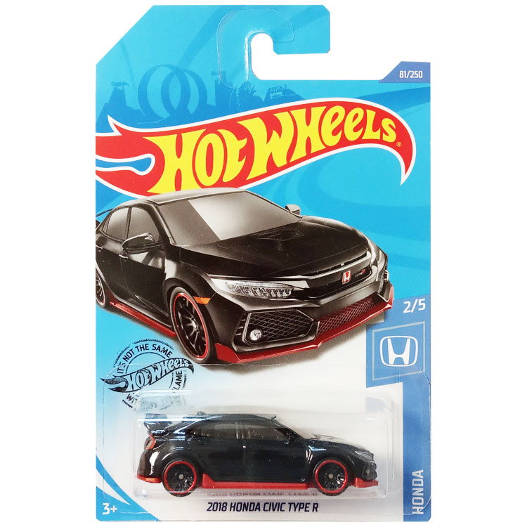 Hotwheels HotWheels Liga 20D HONDA CIVIC R Preto/HONDA CIVIC TIPO R 81