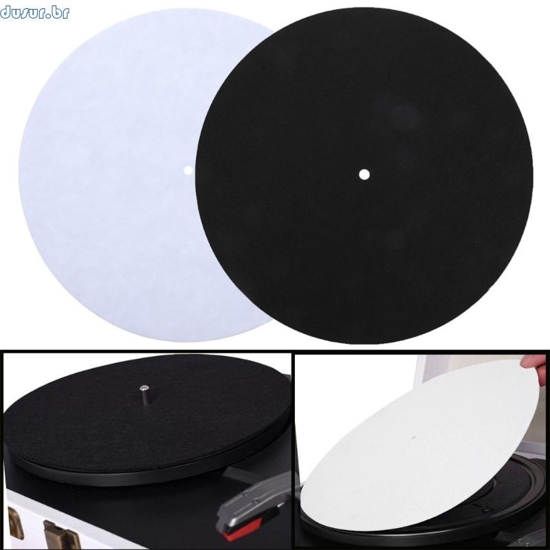 Tapetes Giratórios Feltro Lã dusur9 Para Toca-Discos LPs , Vinil ...