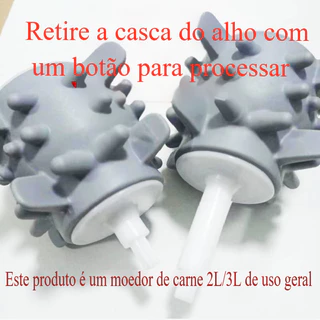 Acessórios para moedor de carne 3L 2L (com descascador de alho) Descascador de alho