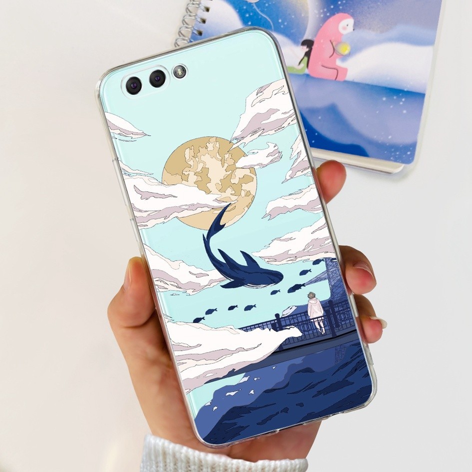 Cover Morbida Per Asus ZenFone 4 ZE554KL: Custodia In Silicone TPU Trasparente Con Stampa Palloncino, Antigraffio E Assorbimento Urti (Include Penna Stilo) - 3
