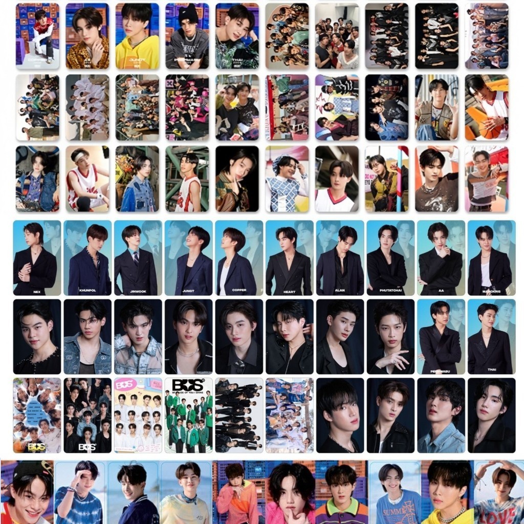 30-92pcs BUS Photocards Because of You I Shine Laser Hologram Lomo