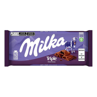 Chocolate Milka Triple Choco Cocoa 90G