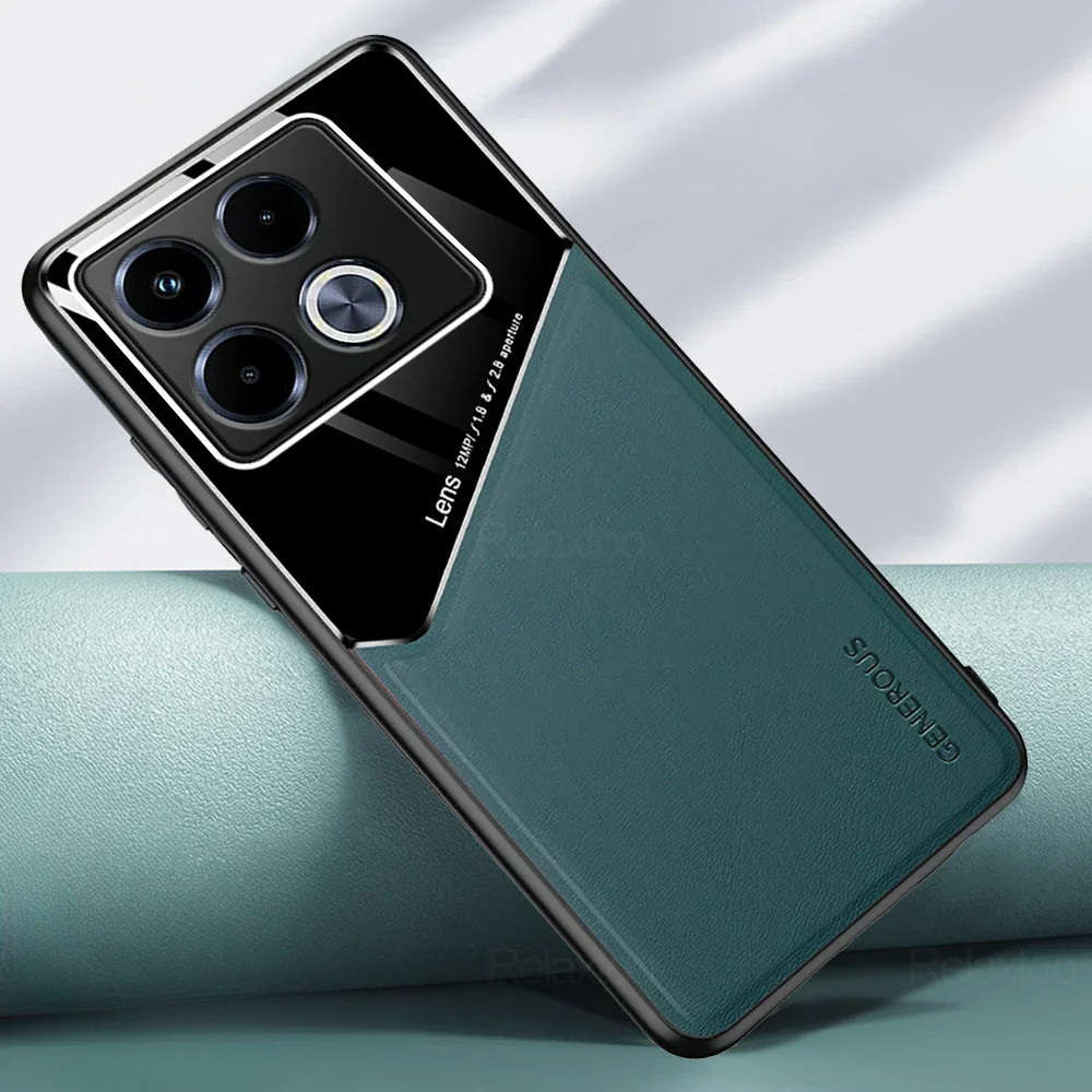Capa De Couro De Luxo Para Telefone Infinix Nota 40 Pro Plus HTO 40 40i ...