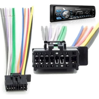 Chicote Para Radio Som Pioneer Mvh-x3000br Mvh-x300br Mvh-x700br