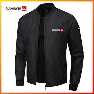 Jaqueta Casual Quiksilver Masculina Para Uso Externo , Resistente Ao Vento , Corações Sólidas