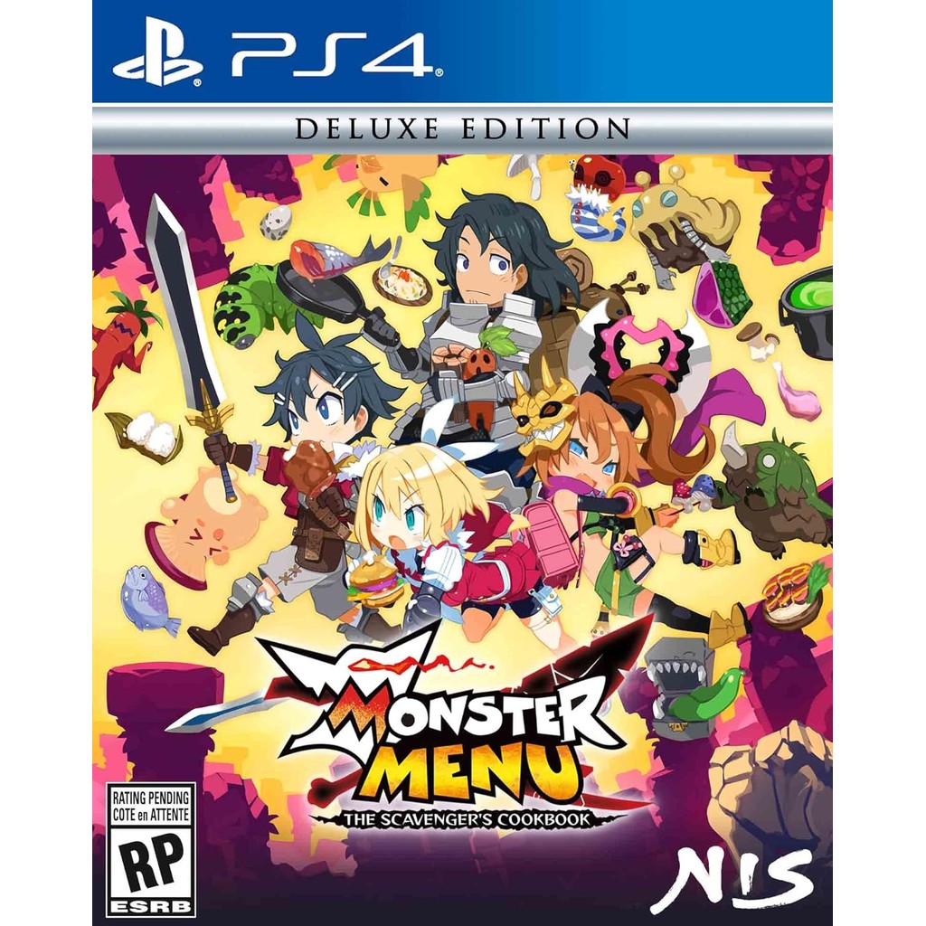 Monster MenuThe Scavengers Cookbook Deluxe Edition PS4 Midia Fisica