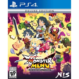 Monster MenuThe Scavengers Cookbook Deluxe Edition PS4 Midia Fisica
