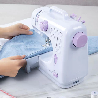 Mini máquina de costura multifuncional de 12 pontos-Bivolt