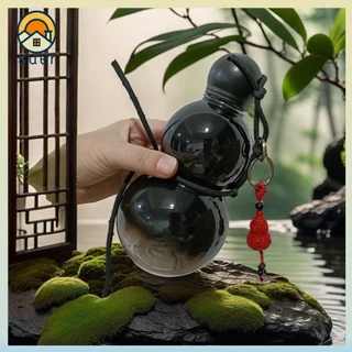 SUEBR Wine Garrafa , De Água De Cabaça Chinesa Durável Inspirada Na Retro-Inspiração , Ginásio Criativo De Chaleira Para PC De Grande Capacidade