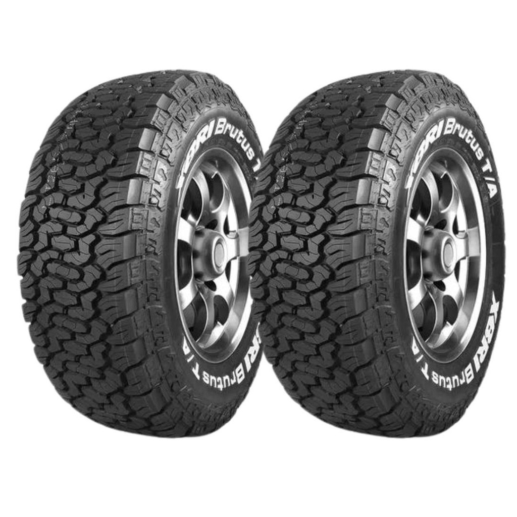Kit de 2 Pneu 205/70r15 Lt 8pr 102/99q Brutus T/a (lb) Xbri | Shopee Brasil