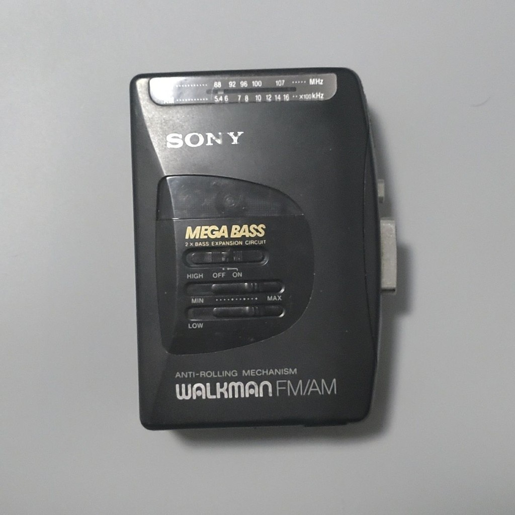 Canal duplo Sony Tape Walkman