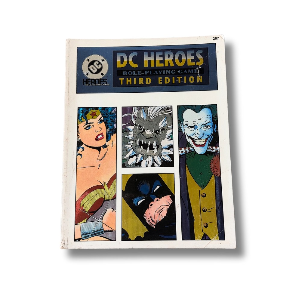 RPG DC Heroes Role-Playing Game, 3rd Ed., Mayfair Games Inc. 1993 ...