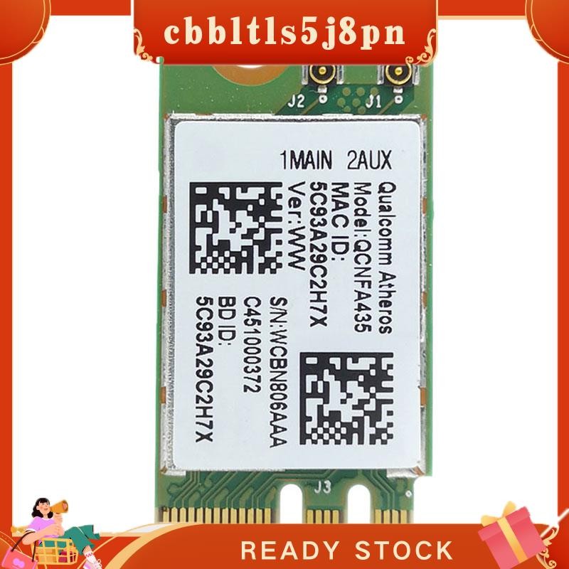 Placa Adaptadora Sem Fio Para Qualcomm Atheros QCA9377 QCNFA435 802.11AC 2.4G/5G NGFF WIFI CARD Bluetooth 4.1