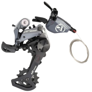 KIT RELAÇÃO ABSOLUTE PRIME 12V - CÂMBIO TRASEIRO + ALAVANCA - 1X12V em Oferta na Shopee