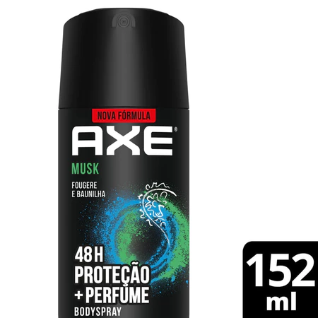 Desodorante Antitranspirante Axe Musk Aerossol 152 ...