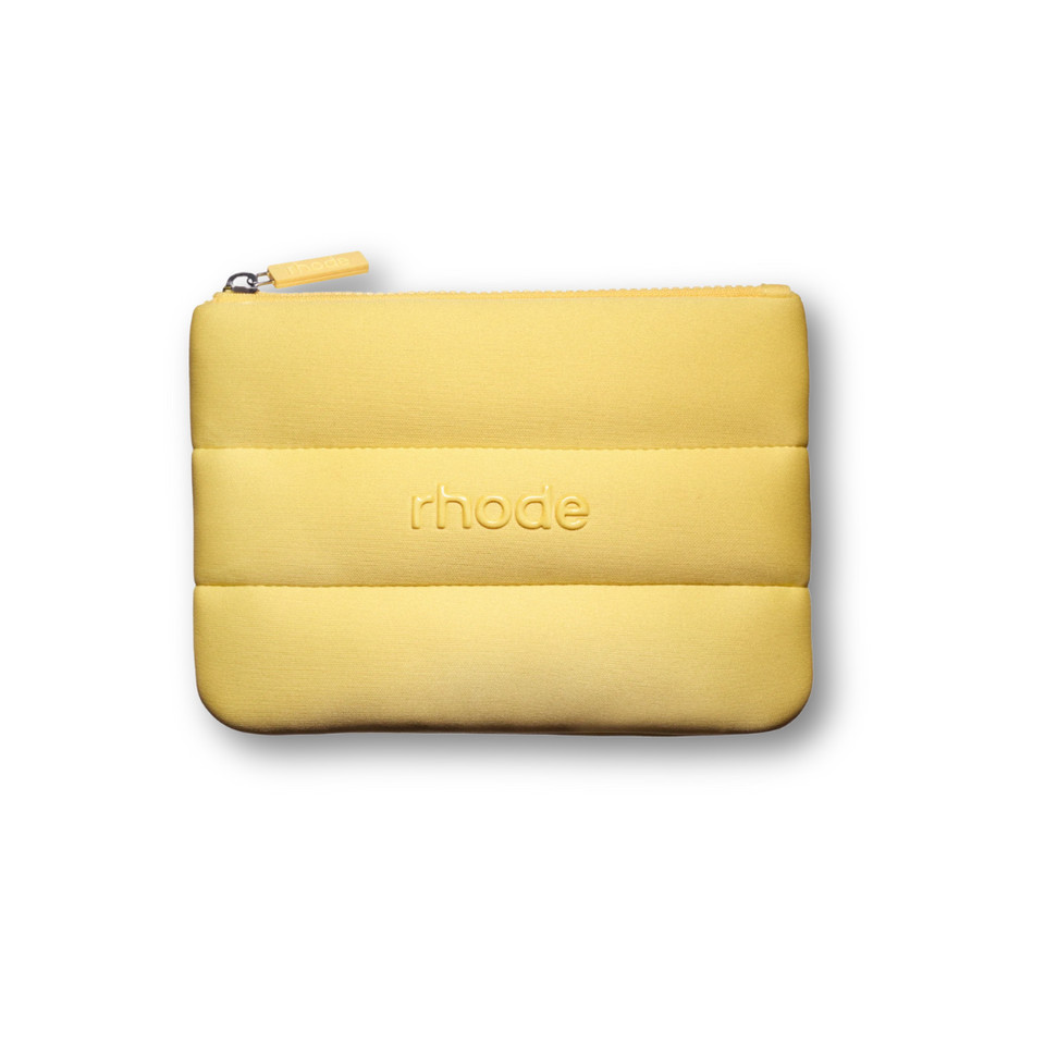 Rhode Bubble Bag Lemontini Por Hailey Bieber Bolsas amarelas de