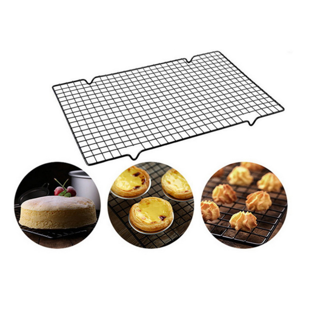Grade de Metal para Resfriar Alimentos 40cm x 25cm x 2cm - Clink