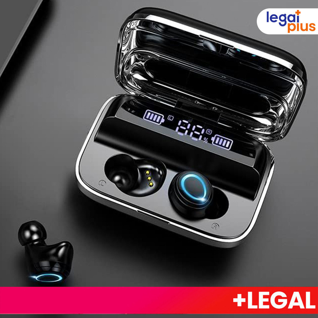 F9 Fone de Ouvido Sem Fio Air Pro 5.0 com Bateria de Longa Duração e Bluetooth de Baixo Atraso, À Prova d'Água, Ideal para Xiaomi