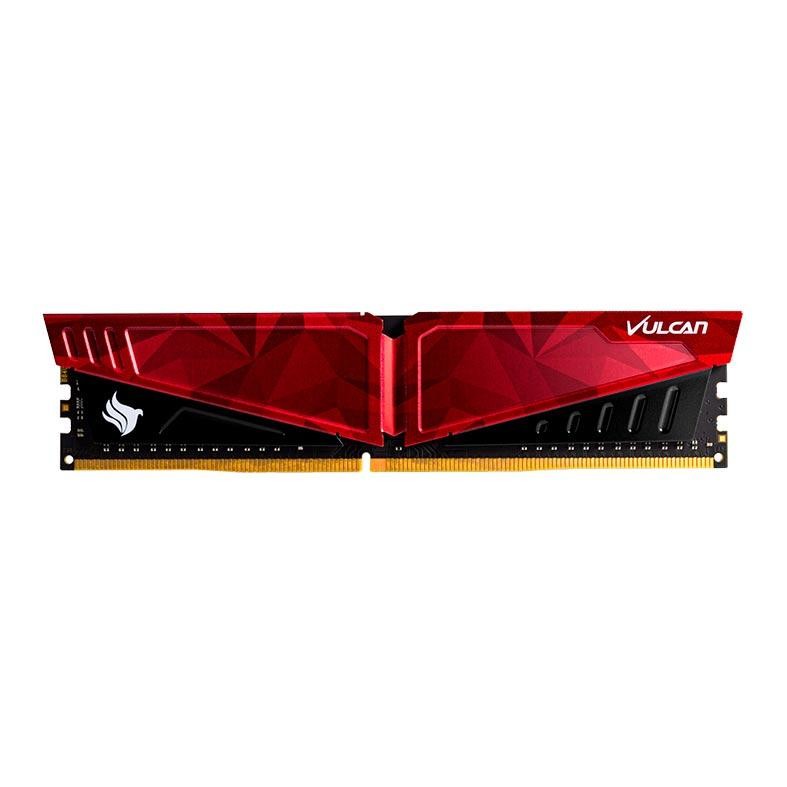 Memoria Team Group T-Force Vulcan Pichau, 8GB (1x8GB), DDR4, 3000Mhz, Vermelha, TLPRD48G3000HC16F01