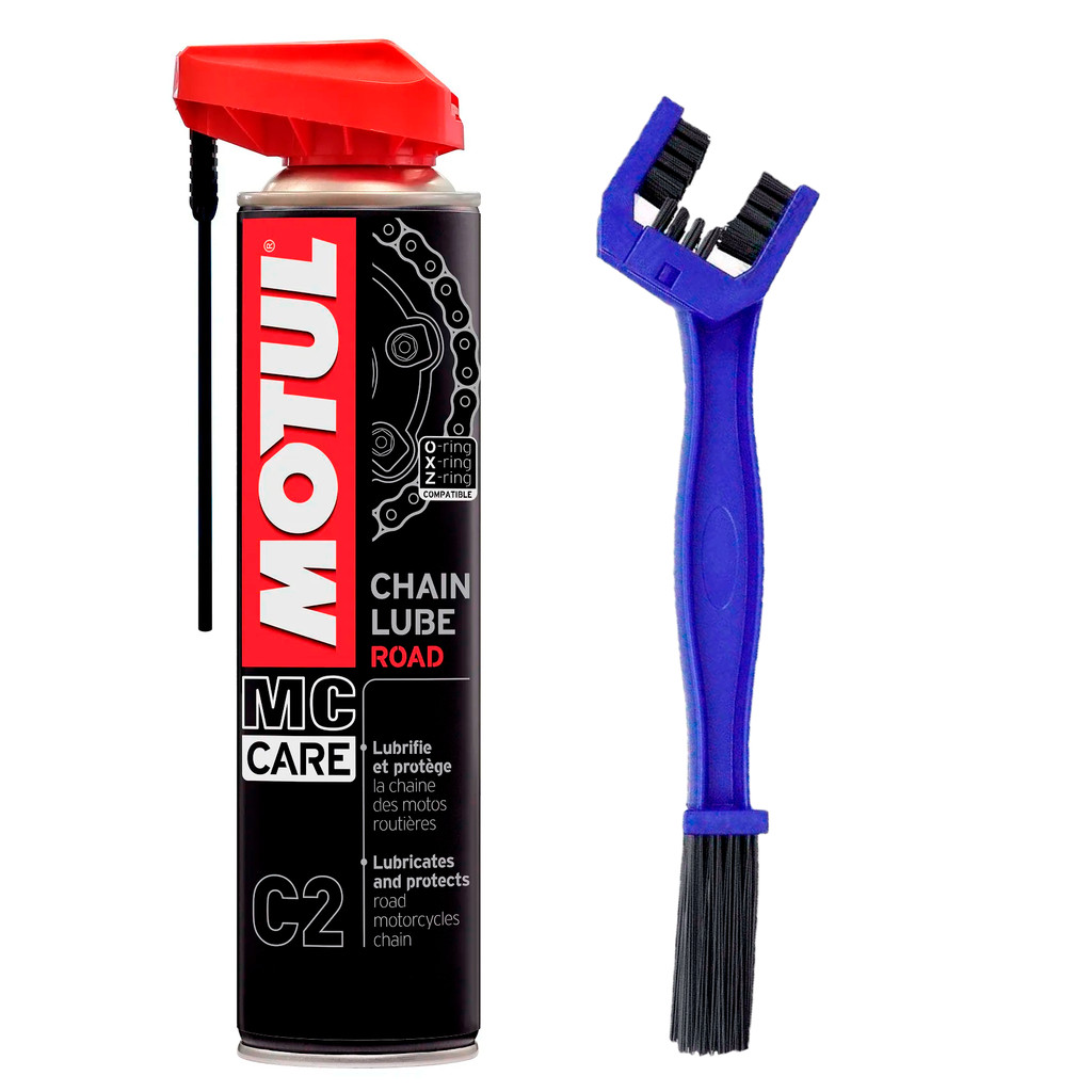 KIT C2 400ML + Escova de Limpeza de corrente