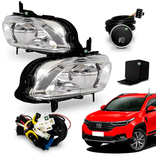 Kit Farol Auxiliar Milha Nova Strada 2020 2021 2022 2023 2024 2025 Bt Touch