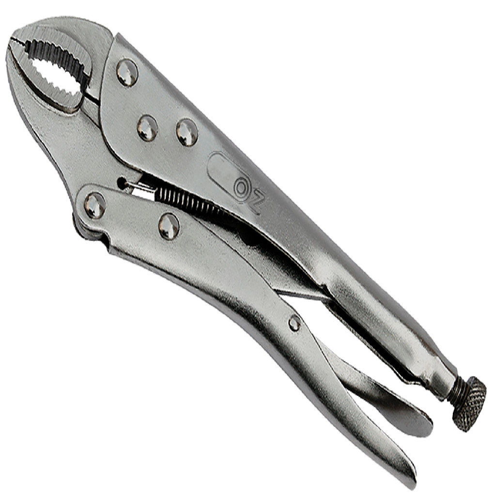 Alicate De Pressão 10 Polegadas 250mm Mordente Curvo Oz