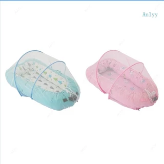 Anlyy Berço Do Bebê Mosquiteiro Portátil Dobrável Cama Infantil Dossel Inseto Net