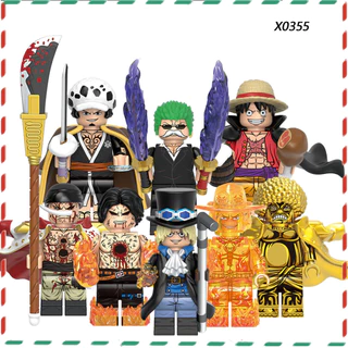 Presente Para Crianças Montagem De Pequenas Partículas Blocos De Construção De Minifiguras One Piece Modelo doll