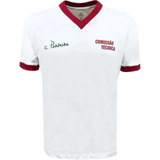 Camisa Fluminense Retrô Parreira 1984 Branca Masculina