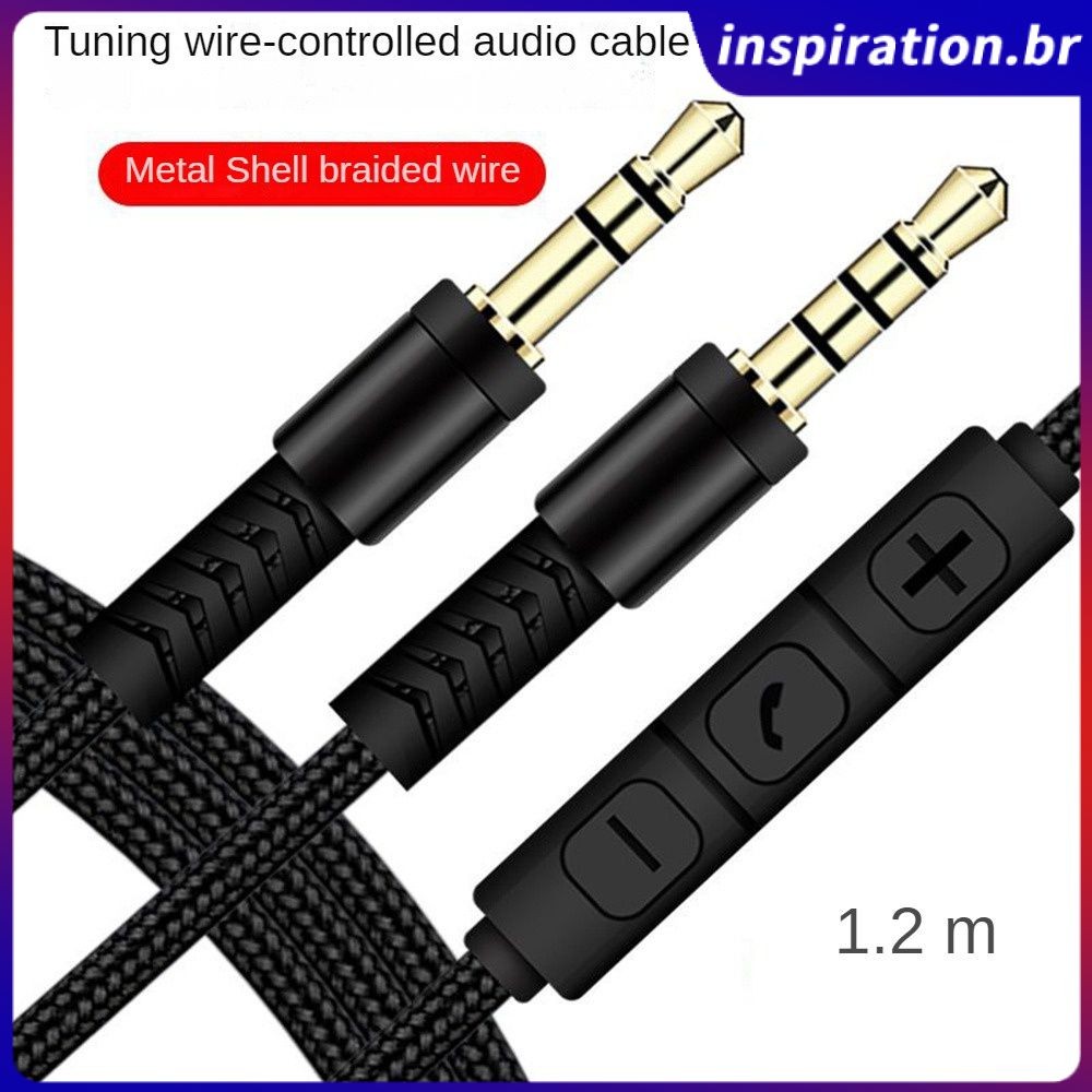Car Horn Line Multifunction 3.5mm To Jack Cable High Quality Sound 1.2