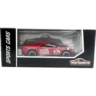 Miniatura - 1:59 - Ford Gt N° 16 - Vermelho - Racing Sports Premium - Majorette 212052793STB