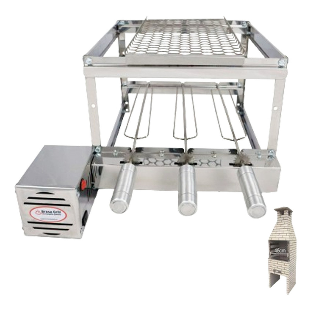 Churrasqueira 3 Espetos na Black Friday 2025 | BuscaProdutos