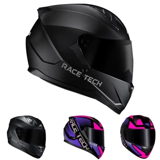 Capacete Race Tech Sector Cores Monocolor + Narigueira Masculino Feminino Original Novo