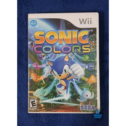 Capa E Manual Sonic Colors Wii