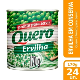 Ervilha Quero 170g - Embalagem com 24 Unidades em Oferta na Shopee