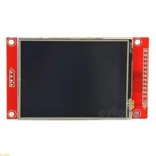 LCD 240x320 2 8 SPI TFT Para Painel Toque Módulo Serial + PCB ILI9341 5V