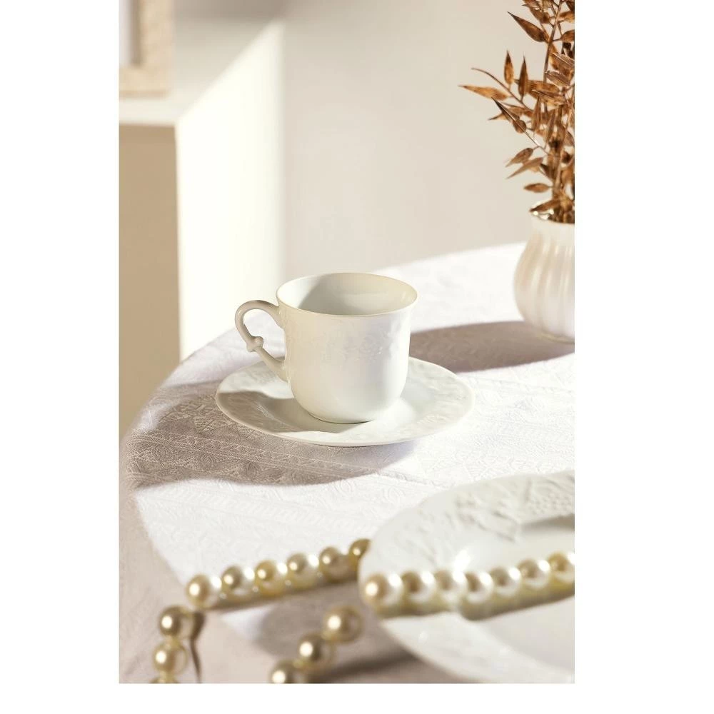 6 Xícaras de Chá Wolff Vendange de Porcelana Limoges 200ml