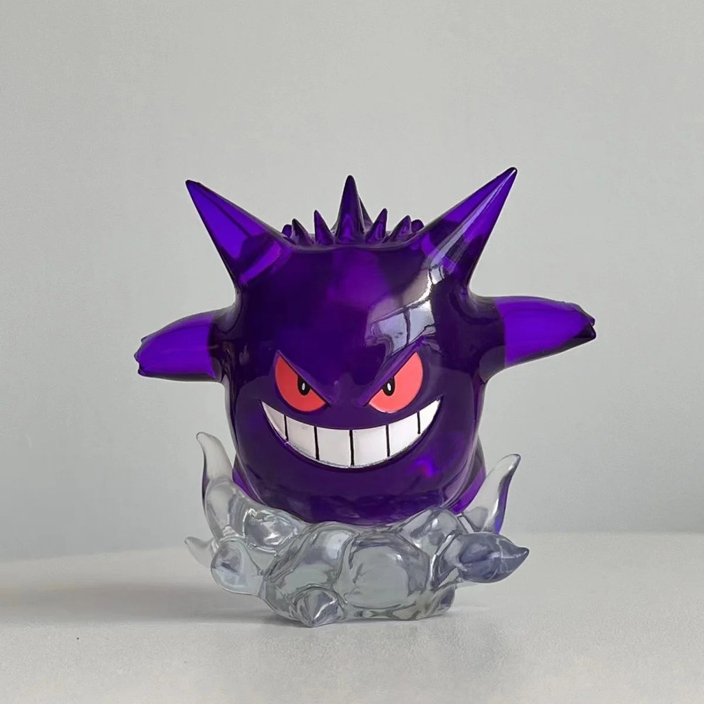 Novo Pokemon De 8cm Figura Snorlax Gengar Ação Transparente Anime Modelo Doll Decoraion Brinquedos Colecionáveis Gift Pvc
