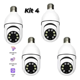 2025 Novo Kit 4 Câmera De Segurança À Prova D
