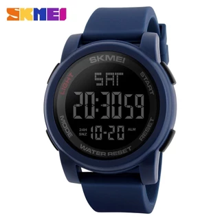 Relógio Digital Multifuncional SKMEI 1257 Top Luxury Sport Watch Men Alarm Clock 5Bar À Prova D