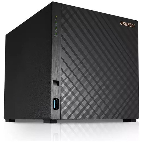 Case Hd 3,5 Sata Rede Nas Para 4 Hds As1104t Asustor