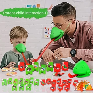 Um Conjunto de Máscaras de Jogo de Máscara de Lagarto Camaleão Máscara de Jogo de Máscara de Lagarto Camaleão para Pais e Filhos