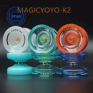 Yoyos Mágico Yoyo K2 Responsivo Para Crianças Brincar Com Loop Transparente Iniciante Estreito O1d5