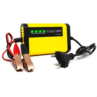 Carregador Moto Barco Nobreak Inteligente Veicular 2a Digital 12v Carro em Oferta na Shopee